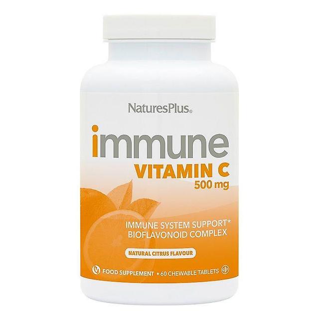 Nature's Plus Vitamín C 500mg Chew Tabs 60 (41006) on Productcaster.