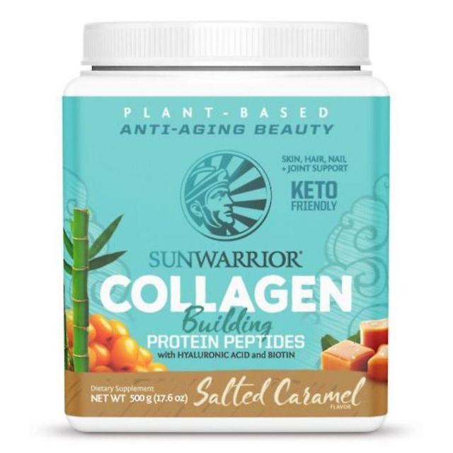 Sunwarrior Collagen Building Protein Peptider Saltad karamell 500g on Productcaster.