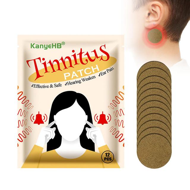 12pcs Tinnitus Relief For Ringing Ears Patches Effectively Improves Hearing Patches Reduce Sensitivity To Tinnitus A on Productcaster.