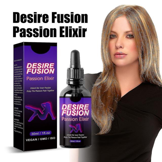 Desire Fusion Passion Elixir, Secret Happy Drops Increasing Blood Flow, Pleasurepeak Drops, Enhancing Sensitivity & Pleasure 5 pcs on Productcaster.