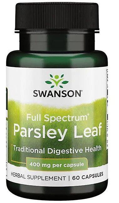 Swanson Full Spectrum Parsley Leaf 400 mg 60 caps on Productcaster.