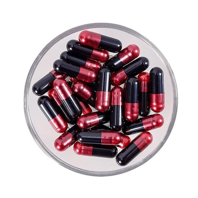 DeliaWinterfel Standard Colorful Empty Capsules Empty Gelatin Clear Black Red on Productcaster.