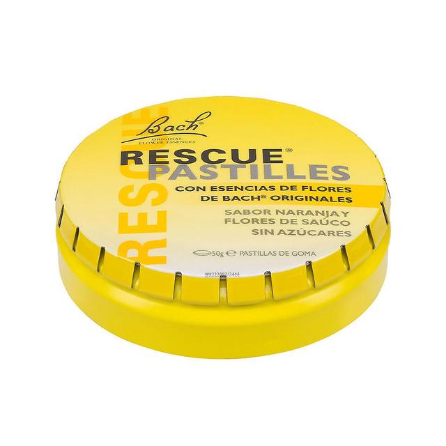 Bach Rescue Tablets Can Orange Flavor 50 Gr Unisex 50 g on Productcaster.