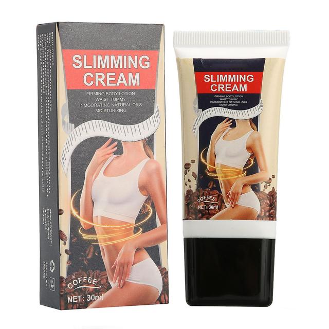 Caffeine Slimming Cream Plant Extract Cellulite Removal Fat Burning Belly Thigh Hip Firming Cream 30ml on Productcaster.