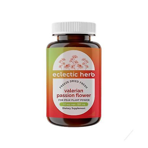 Eclectic Institute Eclectic Herb Valerian-Passion Flower, 50 Caps (Pack of 6) on Productcaster.