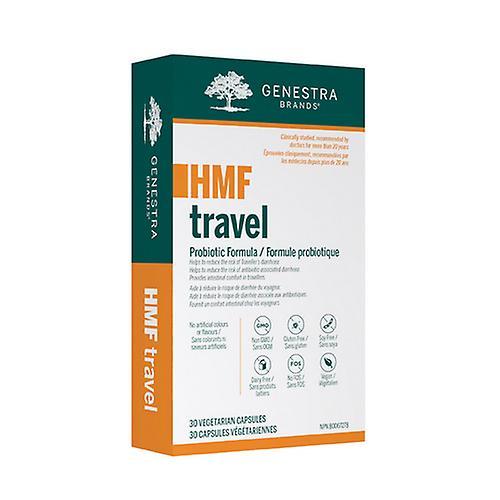 Genestra Brands HMF Travel, 30 VegCaps on Productcaster.