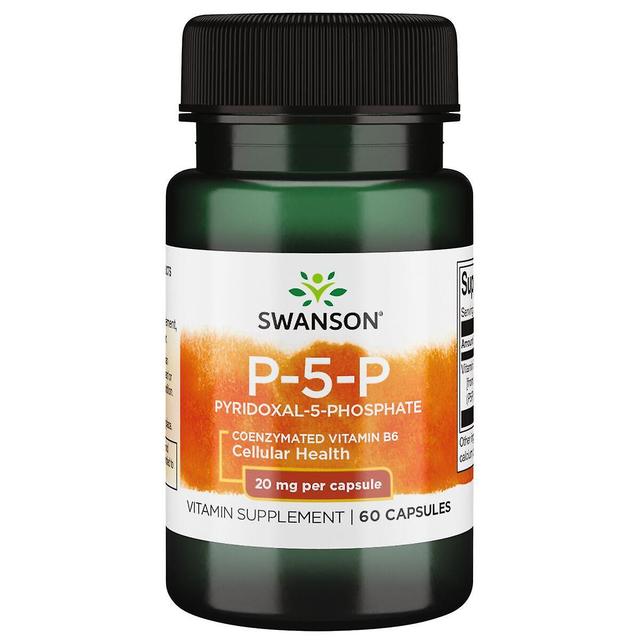 Swanson P-5-P Pyridoxal-5-Phosphate 20 mg 60 Capsules on Productcaster.