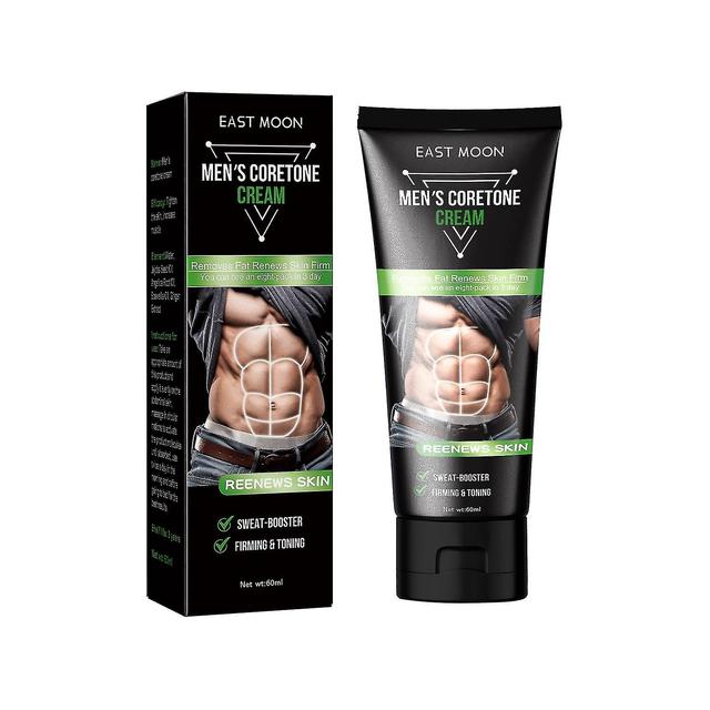 Shihaodian East Moon Men's Abdominal Cream Enhances Muscle Lines During Exercise, Sweats, Tightens and Firms Ab on Productcaster.