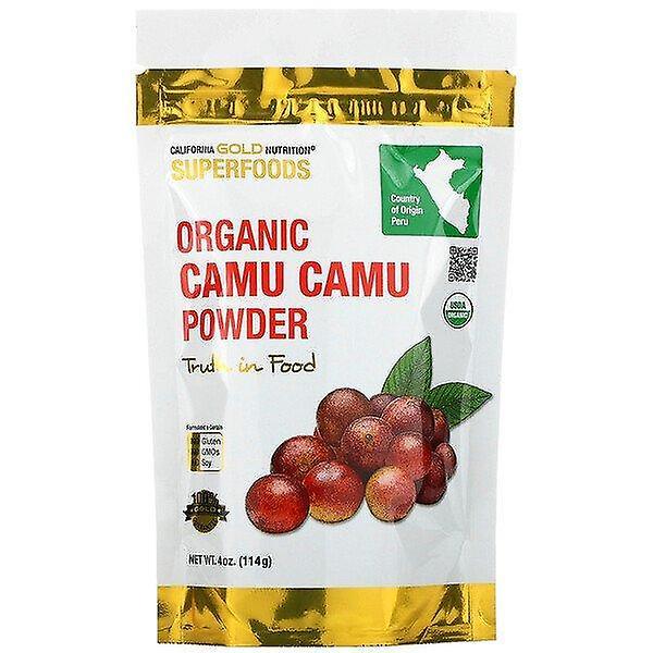 California Gold Nutrition, Bio Camu Camu Pulver, 4 Unzen (114 g) on Productcaster.