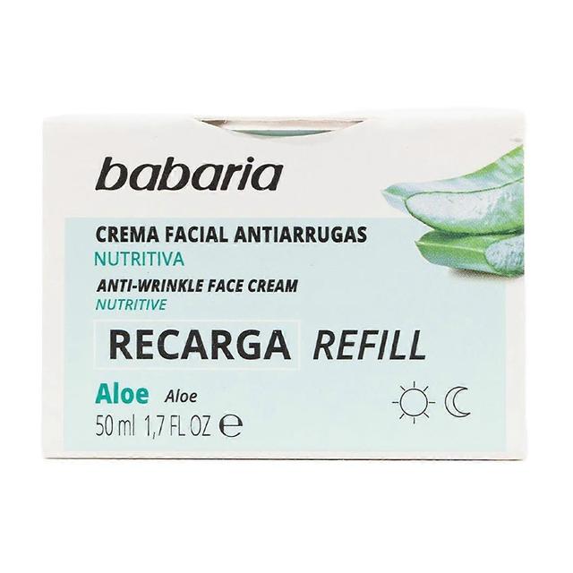 Babaria Aloe Vera Anti-Falten nahrhafte vegane Gesichtscreme 50ml on Productcaster.