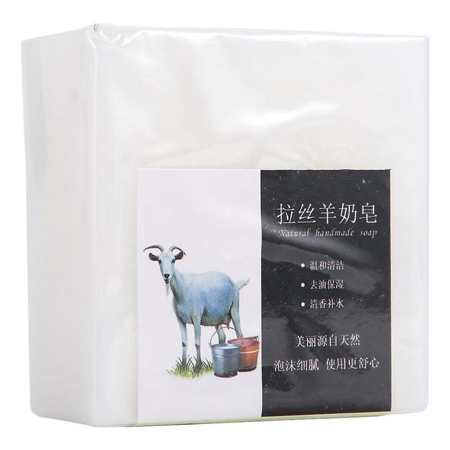 Gegong 100g Goat Milk Extract Deep Cleaning Remove Grease Moisturizing Handcrafted Essential Oil Soap on Productcaster.