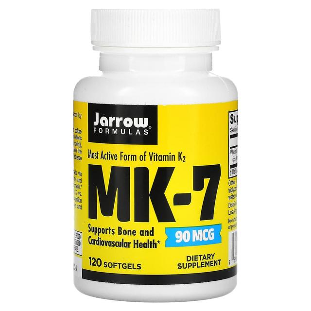 Jarrow Formulas, MK-7, Vitamin K2 als MK-7, 90 mcg, 120 Kapseln on Productcaster.