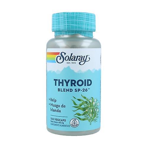 Solaray Thyroid Blend SP-26 100 capsules on Productcaster.