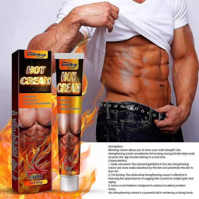 Men Body Abdominal Muscle Cream Strengthen Milk Ming Massage Enhance Shaping Fat Burning Improve on Productcaster.