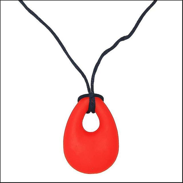 Collier à mâcher sur l'autisme - Enfants Baby Chew Sensory Chews Rouge on Productcaster.