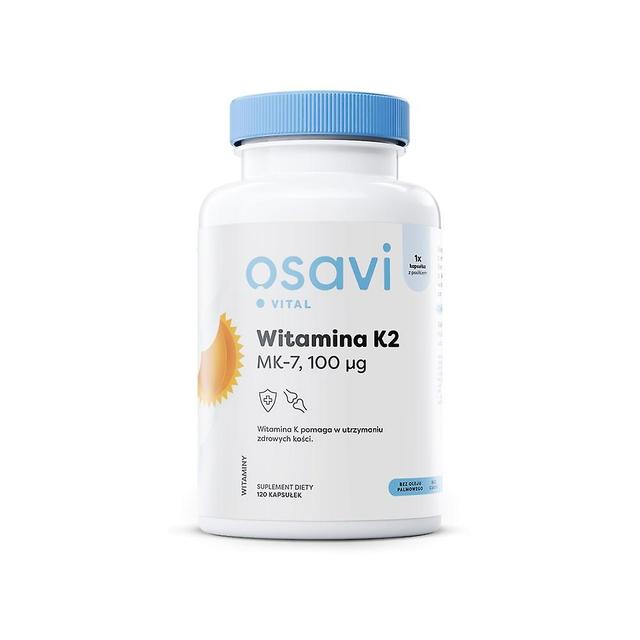 Osavi vitamin k2 mk-7 100 mcg (120 kapsler) 8681 on Productcaster.