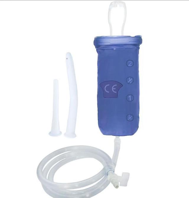 Enema Bag Colon Cleanse Kit - Reusable Colonic Kit, Enema Irrigator Shower For Coffee And Water Colon Cleansing, Douche For Men Women purple on Productcaster.