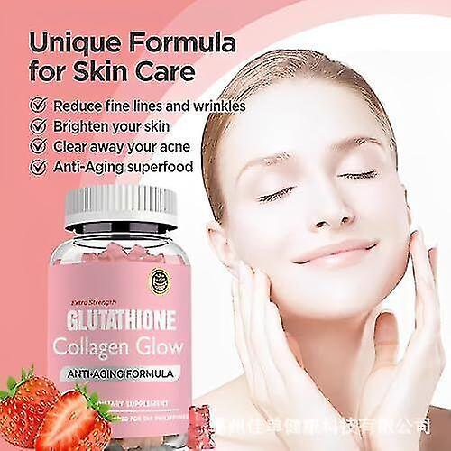 Neue Glutathion-Kollagen-Gummis, Glutathion-Kollagen-Glow-Gummis on Productcaster.