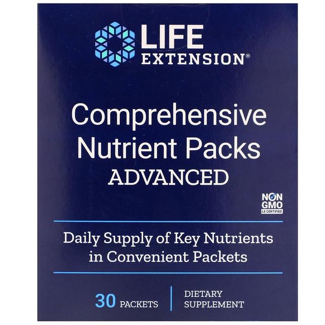 Life Extension, Comprehensive Nutrient Packs Advanced, 30 Packets on Productcaster.