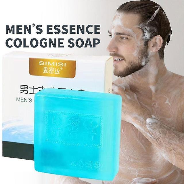 [free Shipping] Men’s Cologne Perfume Essential Oil Soap Handmade Skin Clean Soaps Long-lasting on Productcaster.