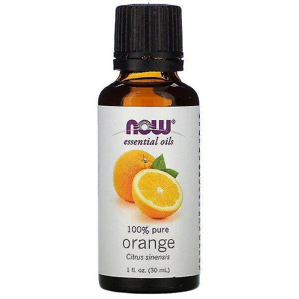 NOW Foods Nu Fødevarer, Æteriske Olier, Orange, 1 fl oz (30 ml) on Productcaster.