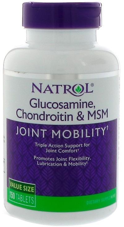 Natrol Glucosamin Chondroitin MSM 150 Tabs 245 gr on Productcaster.