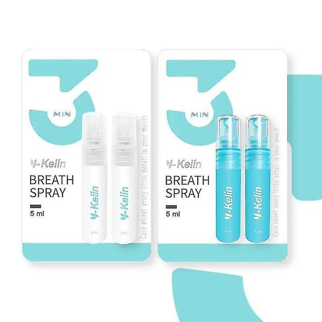 Hggqvvs Mouth Spray Oral Herbal Edible Remove Bad Smell Smoke Breath With 2-flavors Mint and green tea on Productcaster.