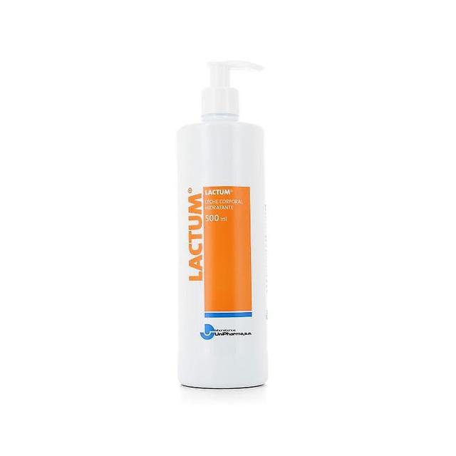 Unipharma lactum moisturising body milk 500ml on Productcaster.