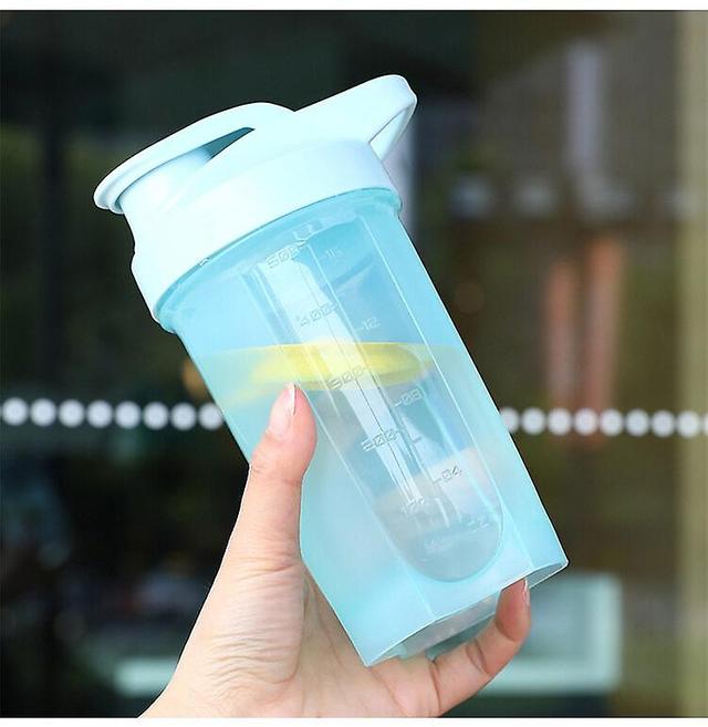 Timktv 500ml Herbalife Bottle Shaker Nutrition Cup pour Protein Shake Gym Outdoor avec Whisk Ball Cap Herballife Herbal Life Bleu OneSize on Productcaster.