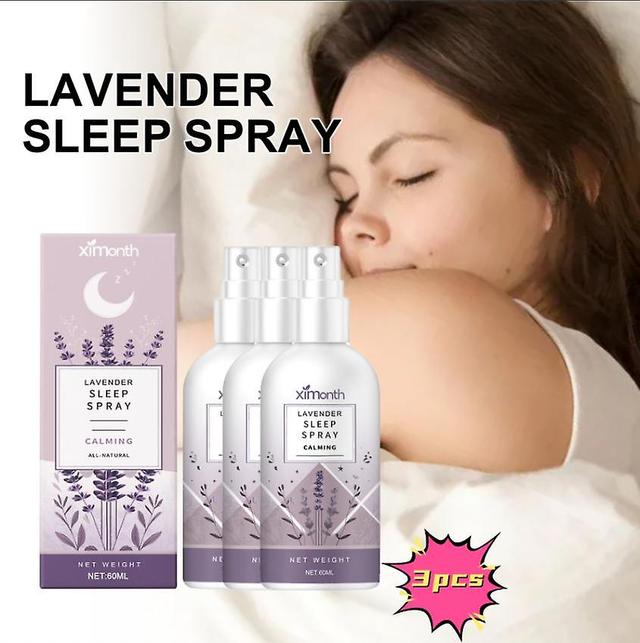 Ximonth sleep spray relieves anxiety, fatigue, light sleep, cares for sleep, relaxes body and mind, lavender spray Vitamins & Supplementss1PCS) 3PCS on Productcaster.