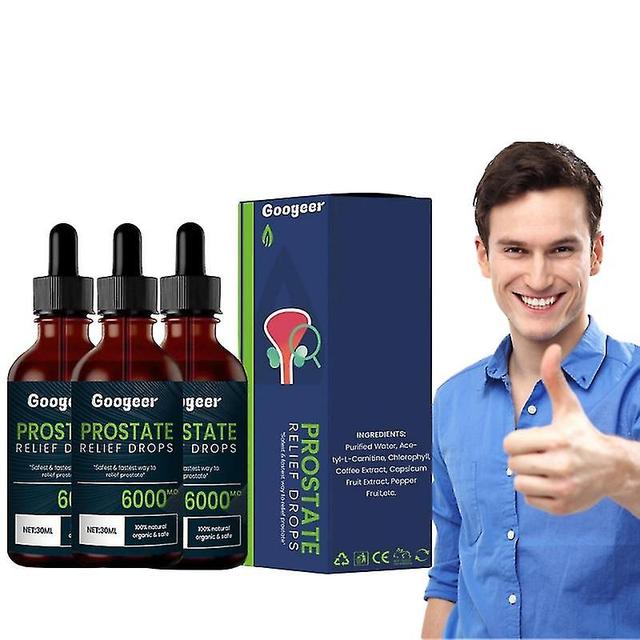 1/3/5pcs Prostate Treatment Drops Advance Supplement To Support Prostate Health -GSL 3PCS on Productcaster.