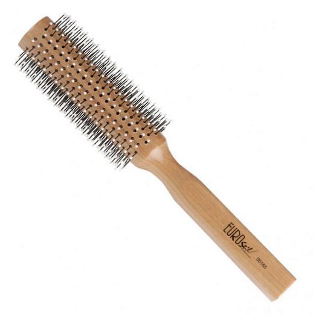 Eurostil circular pua bola 23mm hair brush for effortless styling on Productcaster.