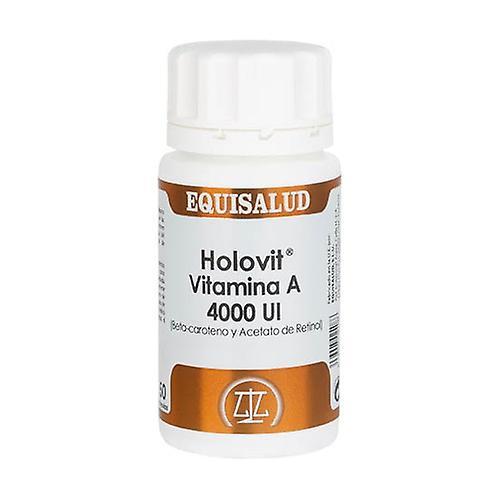 Equisalud Holovit Vitamin A 4000Ui 50 capsules on Productcaster.