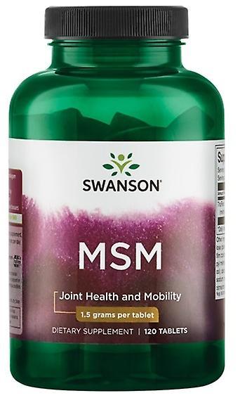 Swanson Msm Methylsulfonylmethan 1500 mg 120 Tabletten on Productcaster.