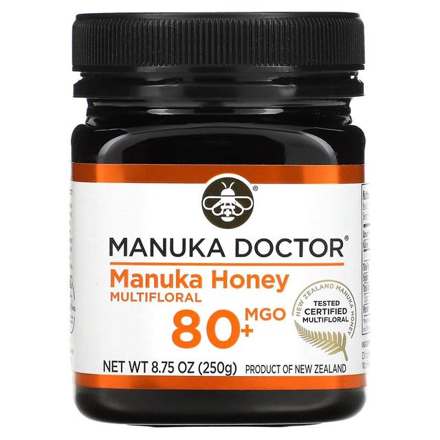 Manuka Doctor, Manuka Honey Multifloral, MGO 80+, 8.75 oz (250 g) on Productcaster.