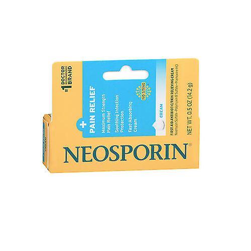 Neosporin + Pain Relief Cream Maximum Strength, 0.5 oz (Pack of 6) on Productcaster.