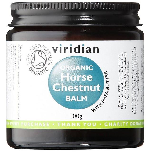 Viridian Horse Chestnut Organic Balm 100g (684) on Productcaster.