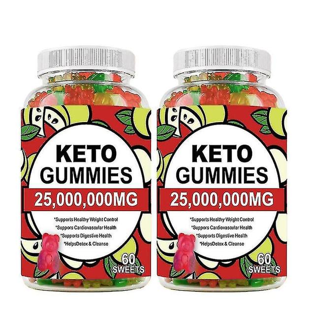 1-3bottle Ketone Slimming Gummies Apple Cider Vinegar Keto Bear Reduce Anxiety Stress hg.3.27 2BOTTLE on Productcaster.