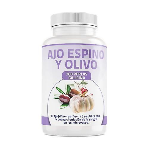 Bequisa Hvidløg hagtorn oliventræ galicina 200 softgels af 706,4mg on Productcaster.