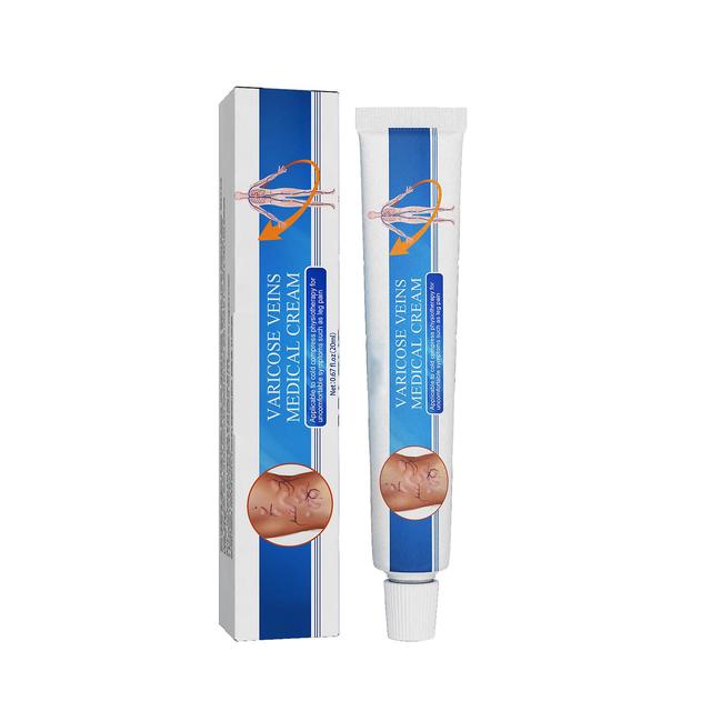 unbrand Aderengezondheid Spataderen Blauw Licht Therapie Set, Spatader Blauw Licht Therapie Pen En Crème 1cream on Productcaster.