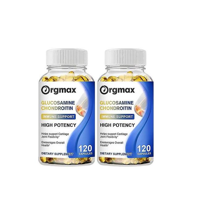 Glucosamine Chondroitin Complex with MSM & Vitamin D3 Dietary Supplement for Women & Men's Joint and Bones HealthTIB TIB . 2 bottles 120pcs on Productcaster.