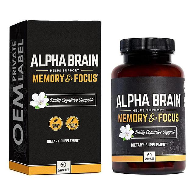 Brain memory focus capsules, intelligence capsules, cognitive supplements, nootropics for men and women on Productcaster.