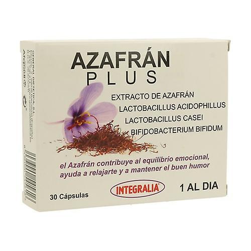 Integralia Saffron Plus 30 capsules on Productcaster.