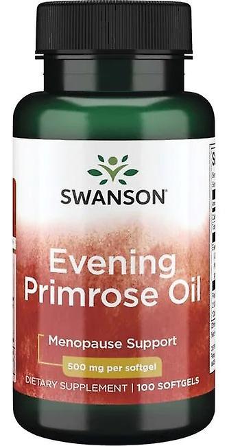 Swanson Evening Primrose Olja 500 mg 100 Kapsel 87614170015 on Productcaster.