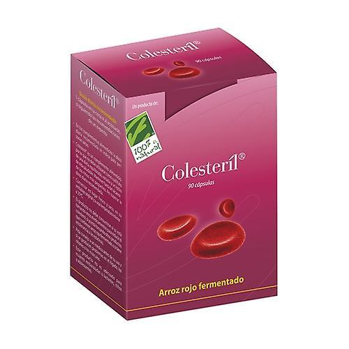 Cien por Cien Natural cholesterol 90 vegetable capsules on Productcaster.