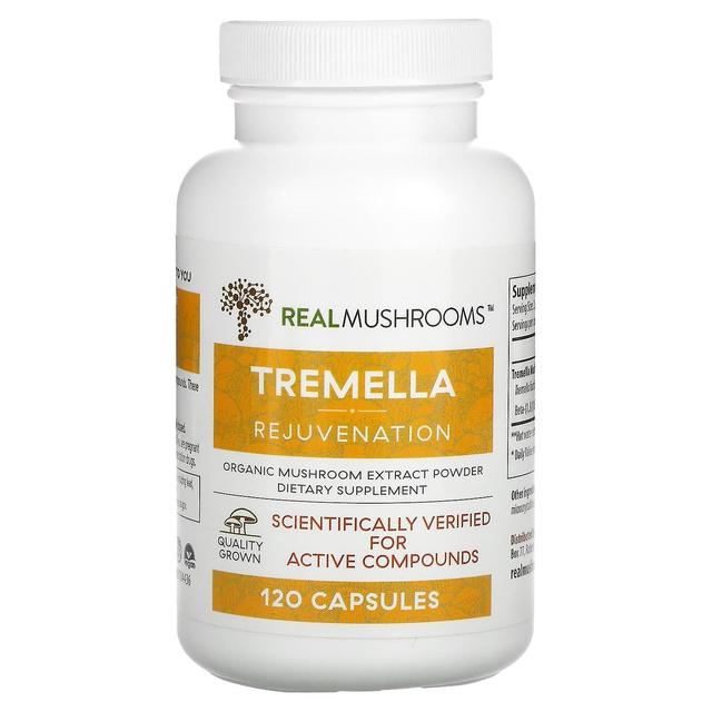 Real Mushrooms, Tremella, Rejuvenation, 120 Capsules on Productcaster.