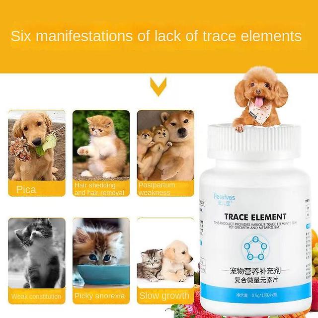 Rion Pet Trace Elements For Dogs And Cats With Anti-eating Anti-eat Feces And Soil Vitamin Nutritional Supplements on Productcaster.