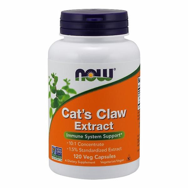 NOW Foods Nu livsmedel katter claw extrakt, 120 kepsar (förpackning med 3) on Productcaster.