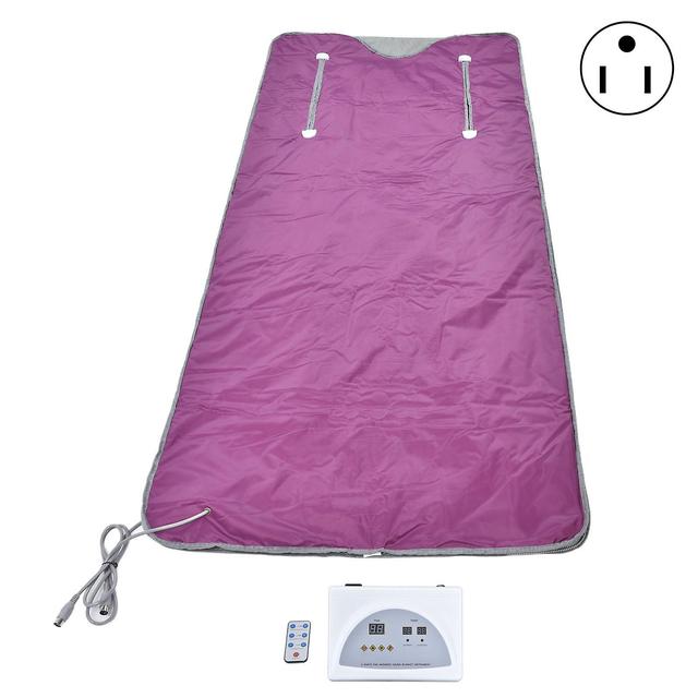 Wjbd 650w Home Smart Sauna Blanket Far Infrared Acid Sweat Removing Steaming Blanket Zipper Typeus Plug Ac110v on Productcaster.