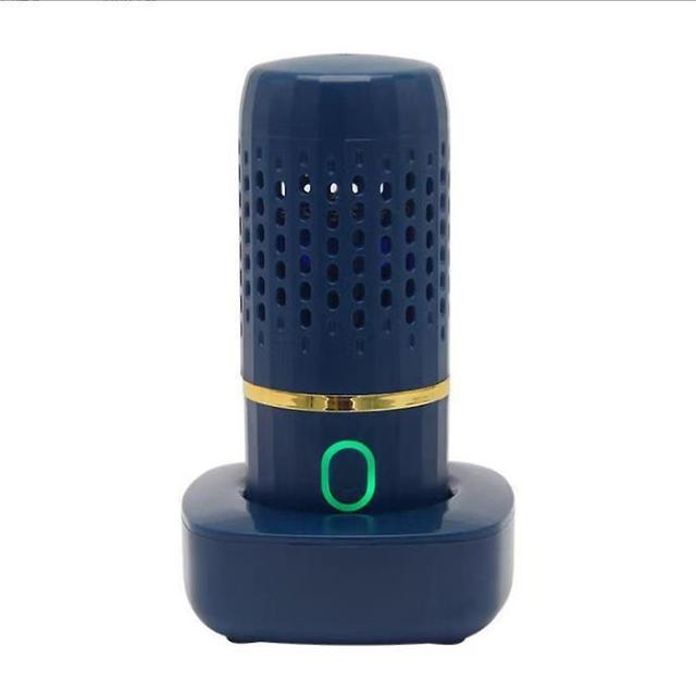 Rechargeable Fruit Vegetable Cleaner 2400mah Portable Capsules Shape Food Purifier Removes Pesticide Residues Kitchen Utensils dark blue on Productcaster.